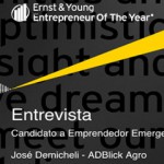 José Demicheli, Director Ejecutivo de ADBlick Agro, distinguido para el premio Emprendedor emergente del Entrepreneurship od the Year 2012 de Ernst & Young