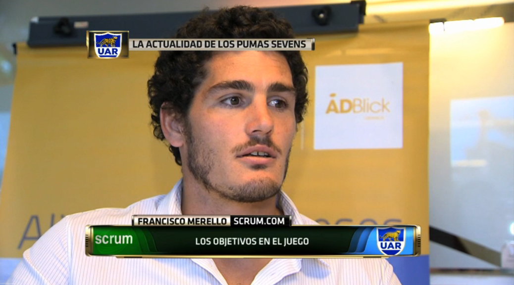 Francisco Merello forma parte del equipo de ADBBlick Agro y es un símbolo de Los Pumas 7's .